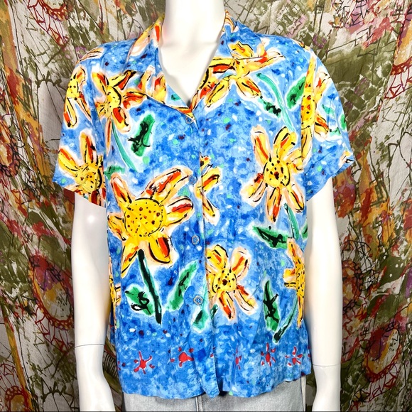 Jams World Tops - Jams World x Takashi Button Up Tee